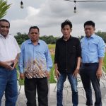 dari kiri ke kanan, Pdt Awang, Ki Tarto S, Indria F, Sumardi.