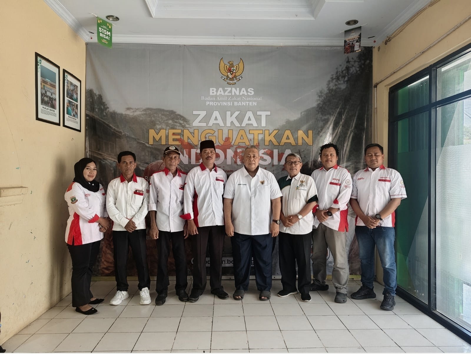 Pertemuan antara DPC ABPEDNAS Kabupaten Serang dan BAZNAS Provinsi Banten di Kantor BAZNAS (27/04/2026)