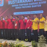Pengurus SOKSI Banten dalam Musyawarah Daerah XXVIII di Cilegon