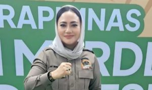 Diah Warih Anjari, Ketua Umum G-Nesia, di Rapimnas organisasinya