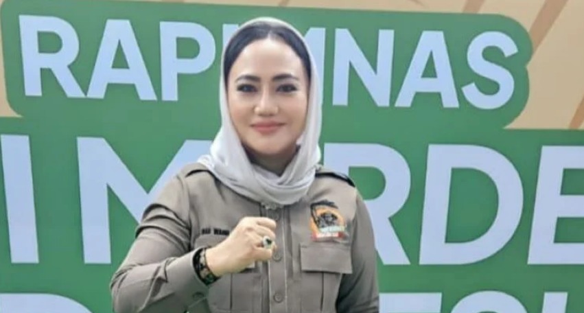 Diah Warih Anjari, Ketua Umum G-Nesia, di Rapimnas organisasinya