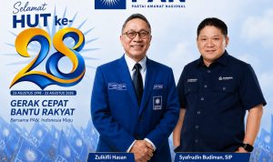 Syafrudin Budiman Sambut HUT ke-28 PAN